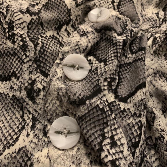 Slither Snakeskin Print MIDI Dress - live your own Reputation era in this! - Picture 3 of 4